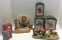 Hallmark Santa's Desk, Family Room, & More