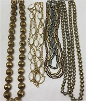 Vintage Gold-Toned Necklaces