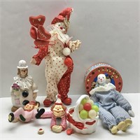 Cute Vintage Enesco Clown Collection