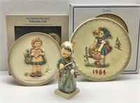 Trio of Goebel Porcelain Collectibles