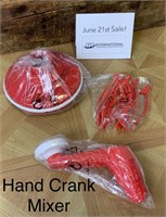 Tupperware Hand Crank Mixer