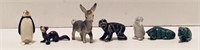 Collection of Miniature Ceramic Animals
