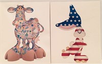Two 1977 Vintage Prints by S Moskowitz