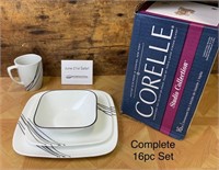 16 pc Corelle Dinnerware Set (complete)