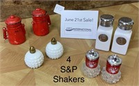 Vintage Salt/Pepper Shakers