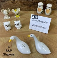Collectable Salt/Pepper Shakers