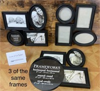 3 Collage Photo Frames