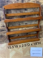 Wood Display Rack/Shelf