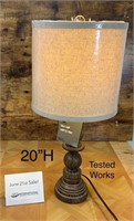 20" Cottage Decor Table Lamp
