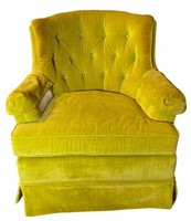 Lime Green Swivel Chair