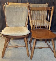 Mid Century Wood Chairs
