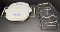 Vintage Corningware and Bakeware Holders