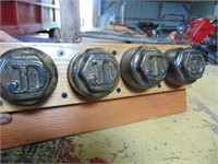 Set of 4 John Deere Axle Caps