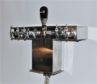 8 TAP STAINLESS STEEL DRAFT TOWER