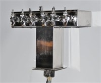 6 TAP STAINLESS STEEL DRAFT TOWER