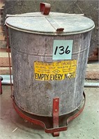 JustRite 10-Gallon Oily Waste Can