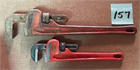 Pair of Rigid Pipe Wrenches