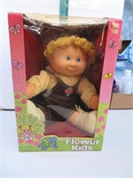 Vintage Flower Kids Doll with Box (Hong Kong)