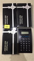 4 dual-power calculators