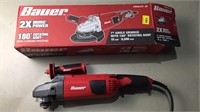 Bauer 7" angle grinder, works