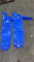Large and XL plastic jumpsuits