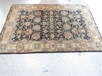 4'2" Width Floral Area Rug