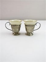 (2) Lenox Cups