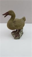 Vintage Ceramic / Stoneware Duck Statuette