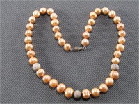TRAY:  18" PEARL NECKLACE