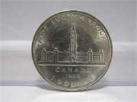 1939 CDN SILVER DOLLAR COIN