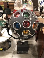 Giant unique rotating multicolored party light