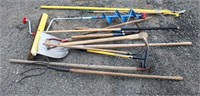(13) Assorted Garden Tools