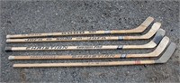 (5) Hockey Sticks