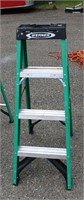 4' Werner Fiberglass Step Ladder