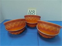 6 Fire King Anchor Hocking Fruit Bowls
