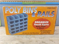 Poly Bin & Rails New