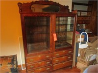 Wooden Curio Cabinet