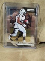 2018 Prizm Marshawn Lynch Football Card