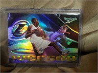 Rare 1997 Reebok Allen Iverson Basketball Card
