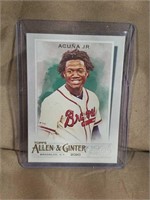 2020 Topps Ronald Acuna Jr. Allen & Ginter Card