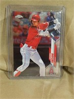 2020 Topps Chrome Shohei Ohtani Baseball Card