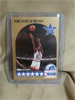 1990 NBA Hoops Michael Jordan All-Star Card