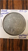 1921 D Morgan Dollar -rare Unicorn D