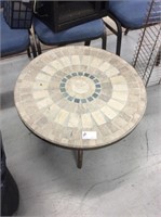 Concrete side table