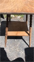Vintage Wooden Square Table