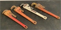 (4) 18" Pipe Wrenches