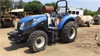 New Holland Tractor Model T4 - 115, 4 X 4