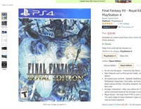 Final Fantasy XV - Royal Edition for PlayStation 4