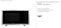 Magic Chef Microwave Stainless Steel 9.0 Cu. Ft.