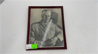 Signed & Framed marine general photograph